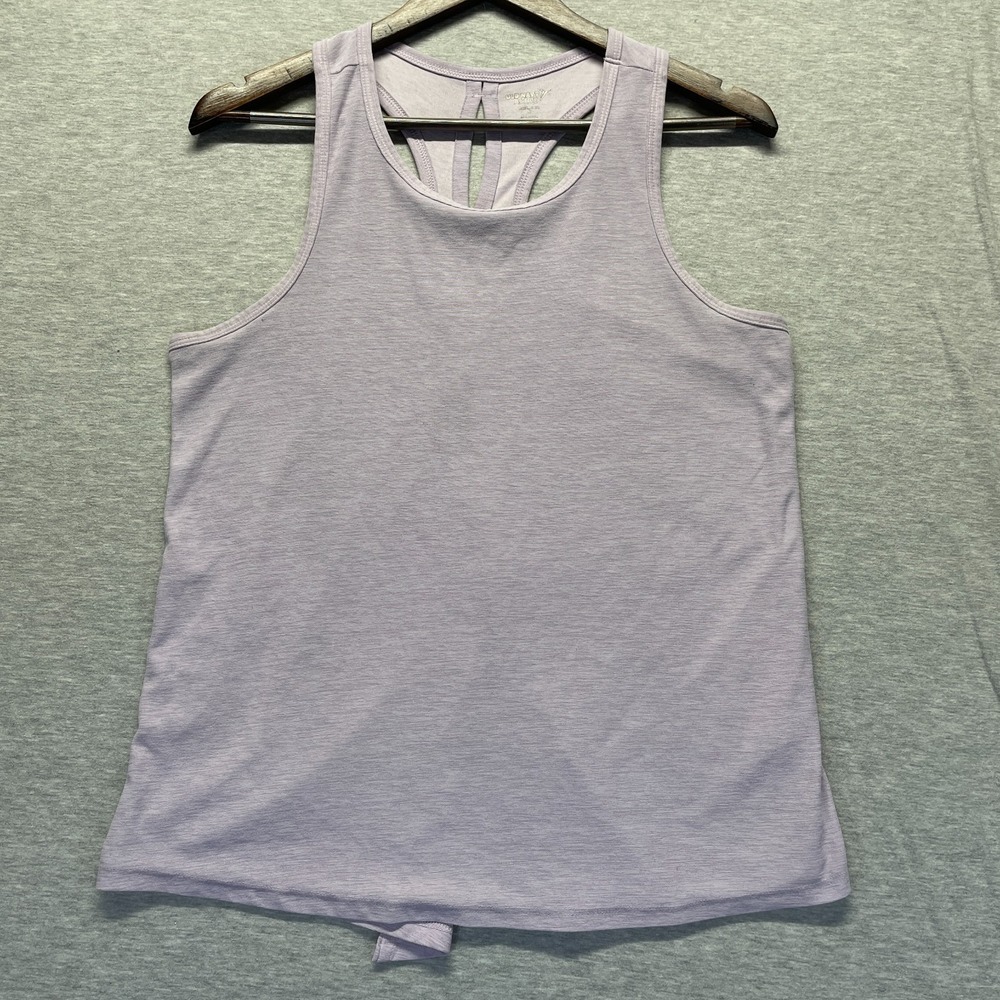 Old Navy Active Breathe On Tank Top Womens M Light Pink Keyhole Back Athleisure